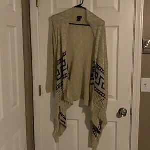 Extra small boho cardigan